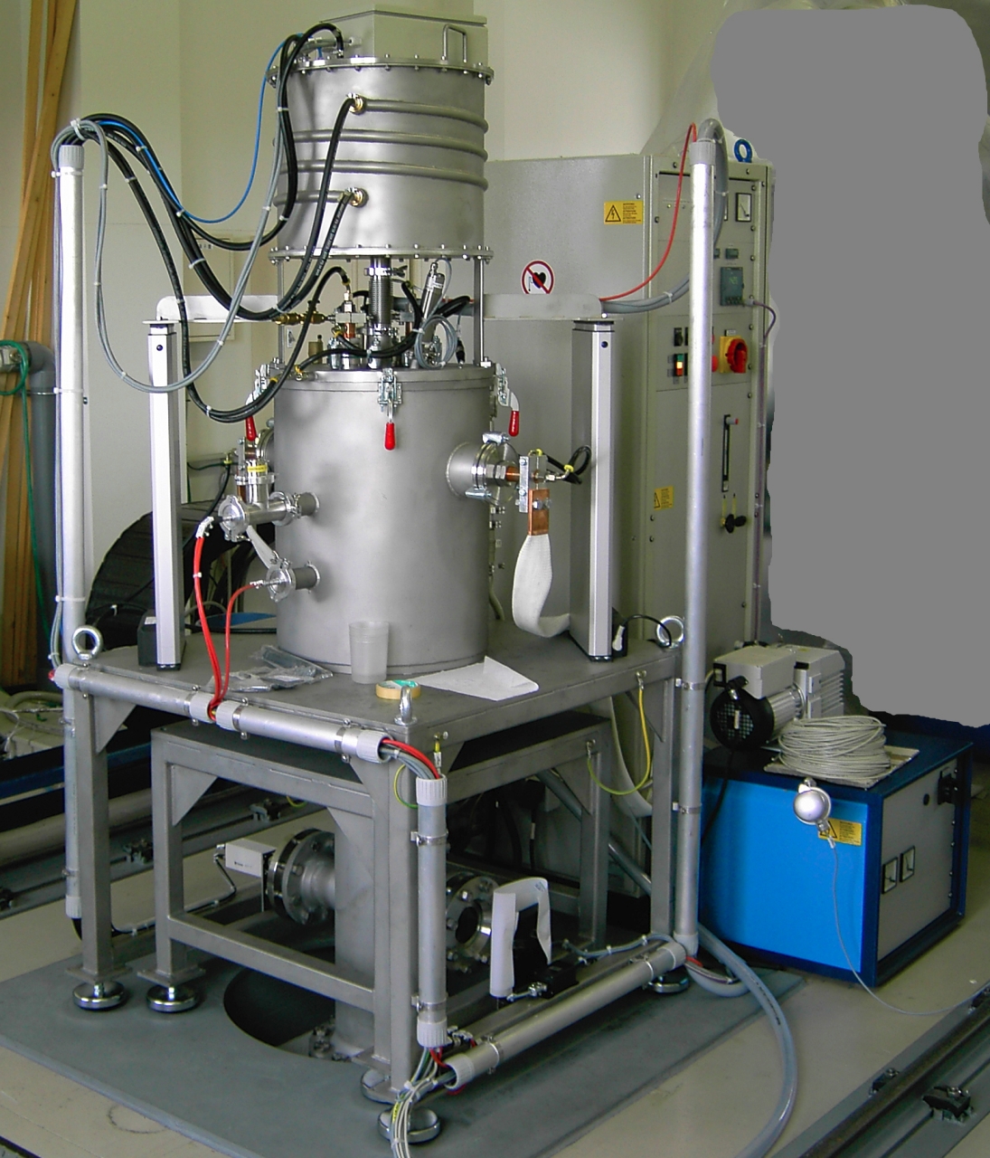 Laboratory Unit for Production Silicon Microspheres via BRACE Fusion Process